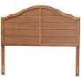 Thumbnail4 of Baxton Studio Clive Ash Walnut Rubberwood Queen Headboard more views