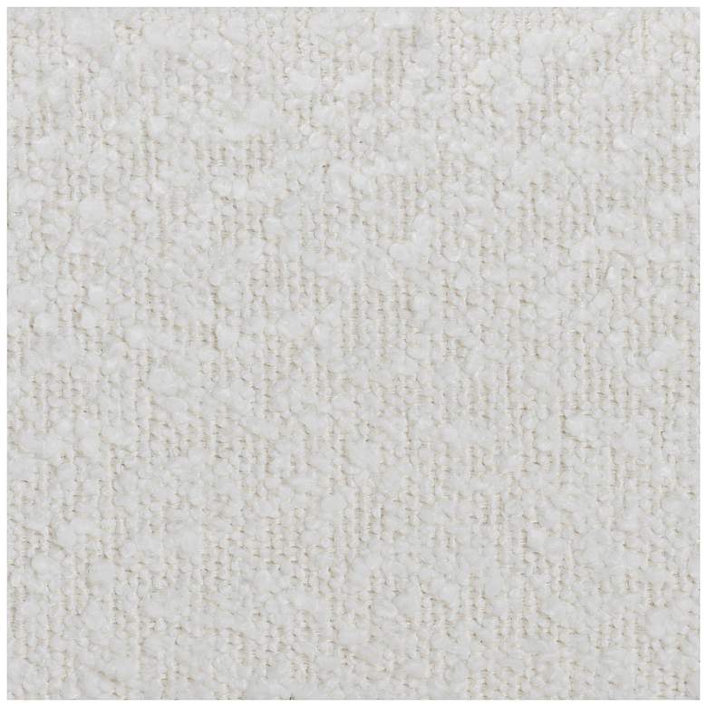 Image 7 Baxton Studio Dalton Boucle Cream Fabric Upholstered Platform Queen Bed more views