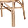 Thumbnail4 of Baxton Studio Damani Natural Brown Rattan Dining Chair more views