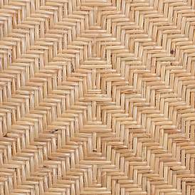 Image5 of Baxton Studio Damani Natural Brown Rattan Dining Chair more views