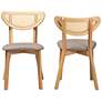 6_Baxton Studio Dannell Natural Oak Dining Chairs Set of 2 more views