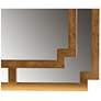 3_Baxton Studio Dayana Antique Gold Finished Wood Accent Wall Mirror more views