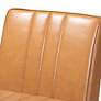 3_Baxton Studio Daymond Tufted Tan Faux Leather Dining Chair more views