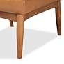 4_Baxton Studio Daymond Tufted Tan Faux Leather Dining Chair more views
