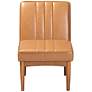 5_Baxton Studio Daymond Tufted Tan Faux Leather Dining Chair more views