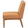 6_Baxton Studio Daymond Tufted Tan Faux Leather Dining Chair more views