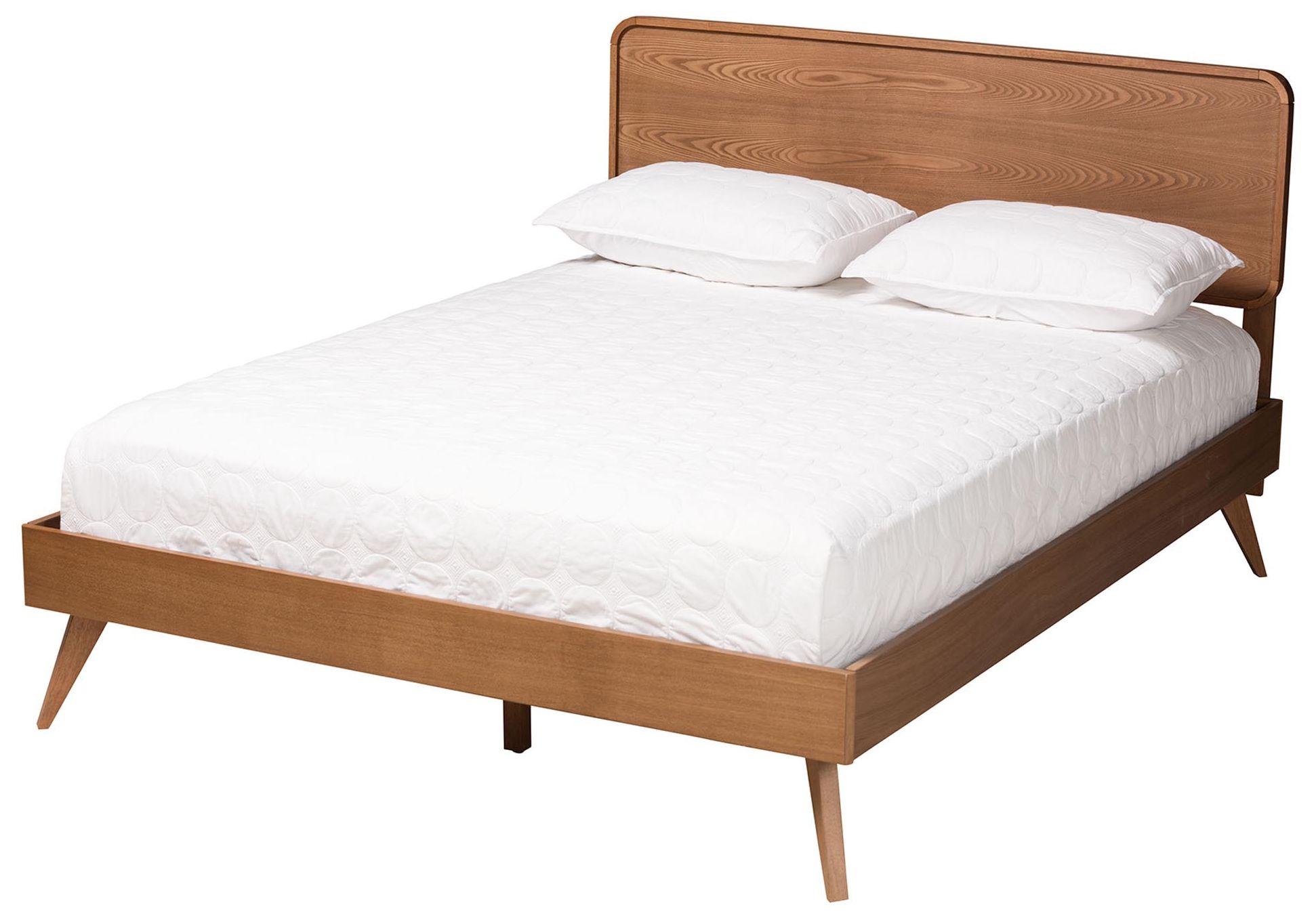 Thumbnail3 of Baxton Studio Demeter Mid Century Wood Full Size 5-Piece Bedroom Set more views