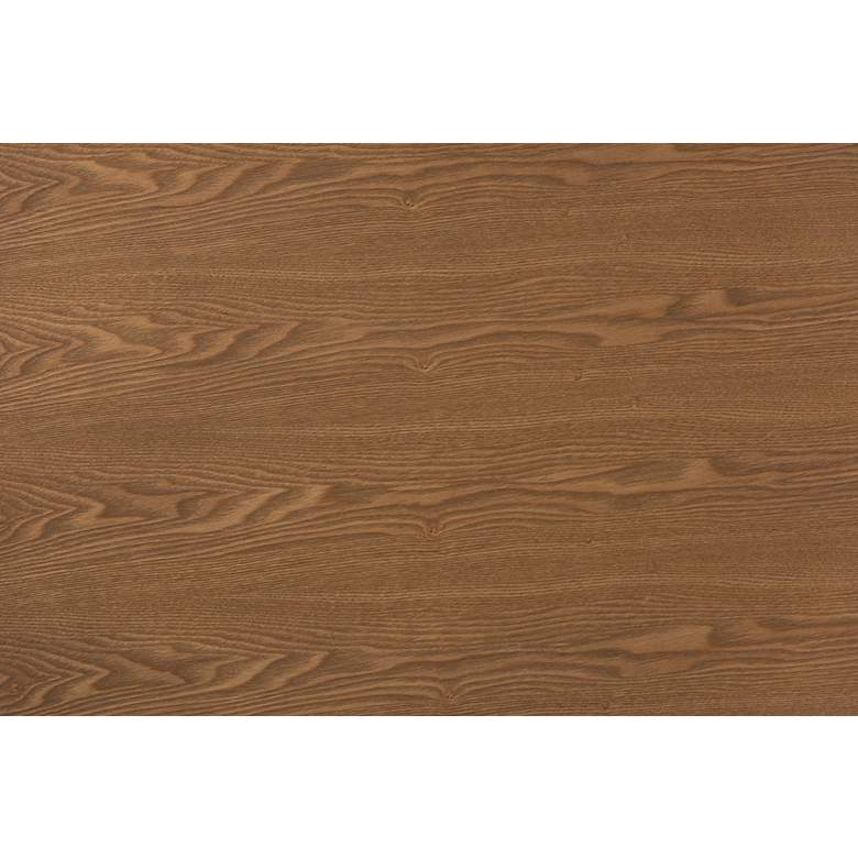 Image 4 Baxton Studio Denmark 39 1/2" Wide Modern Oak Wood Round Dining Table more views