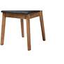 Baxton Studio Denmark Oak Brown Wood Dining Chairs Set of 2