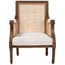 6_Baxton Studio Desmond Walnut Brown Wood Accent Chair more views