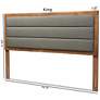 5_Baxton Studio Dexter Dark Gray King Size Headboard more views