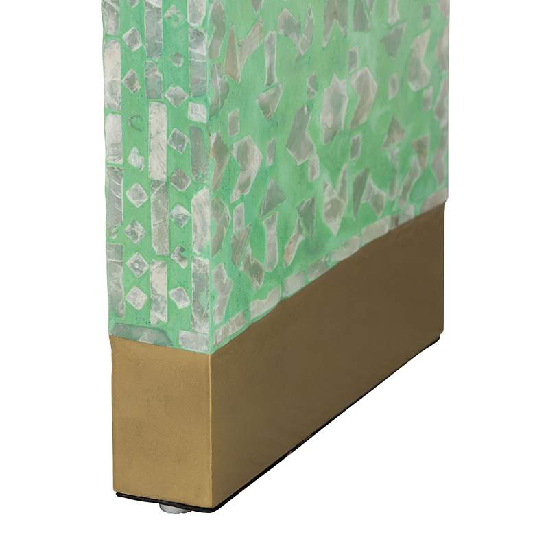 Image 4 Baxton Studio Didrika 45 3/4"W Seafoam Green Console Table more views