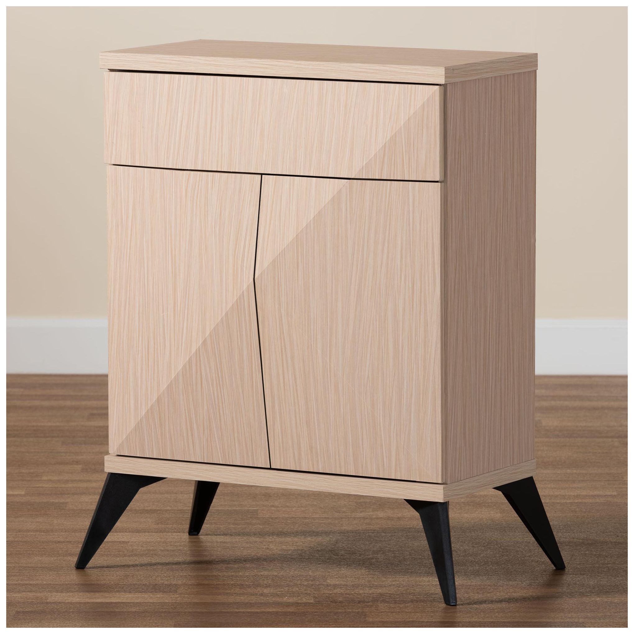 Baxton Studio Draper Two Tone 2 Door Sideboard Buffet