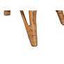 Thumbnail4 of Baxton Studio Earvin Natural Brown Rattan Accent Armchair more views