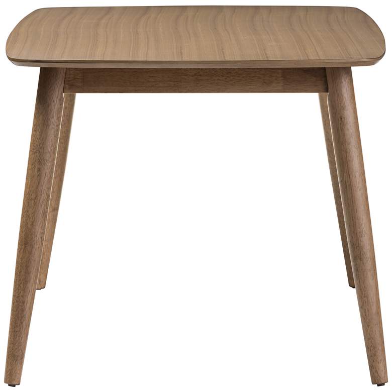Image 4 Baxton Studio Edna 58 1/2" Wide Oak Light Brown Dining Table more views