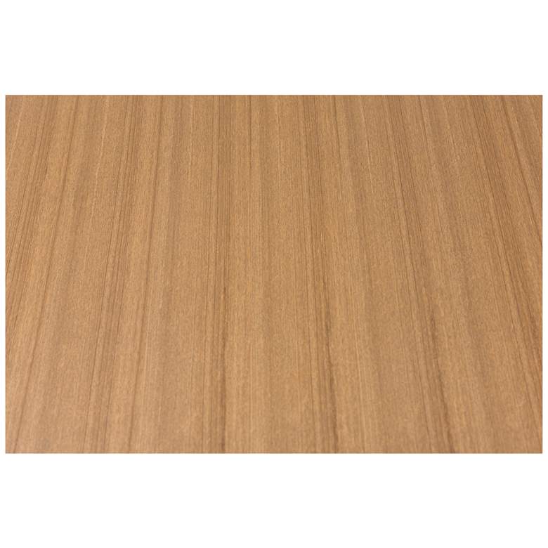 Image 5 Baxton Studio Edna 58 1/2 inch Wide Oak Light Brown Dining Table more views