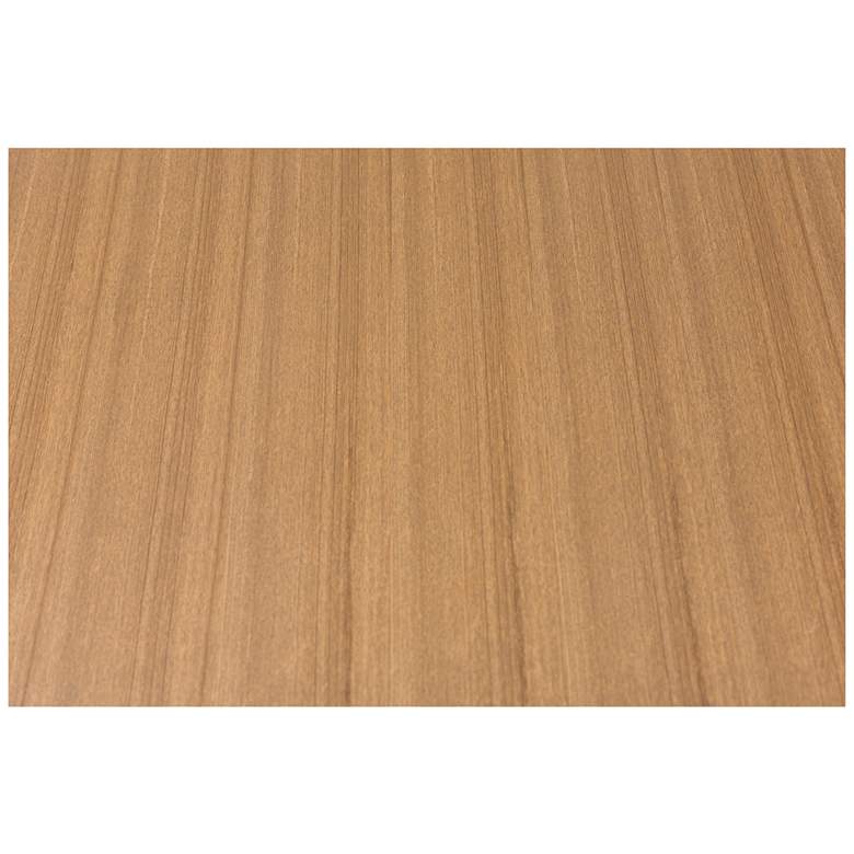 Image 5 Baxton Studio Edna 58 1/2" Wide Oak Light Brown Dining Table more views