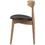 5_Baxton Studio Edna Black and Oak Wood Dining Chair Set of 2 more views