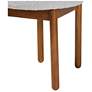 6_Baxton Studio Edric Light Grey Boucle Fabric Wood 2-Piece Dining Chair Set more views