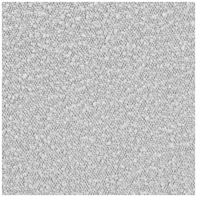 Image 7 Baxton Studio Edric Light Grey Boucle Fabric Wood 2-Piece Dining Chair Set more views