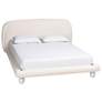 2_Baxton Studio Eladio Modern Luxe Ivory Boucle Fabric Queen Size Bed