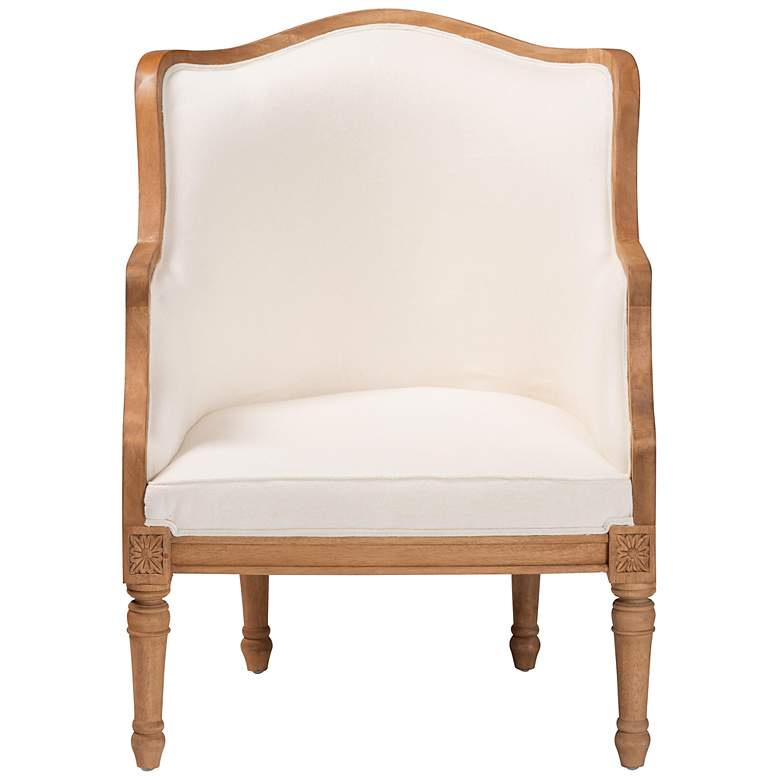 Image 6 Baxton Studio Elizette Honey Oak Wood Accent Chair more views