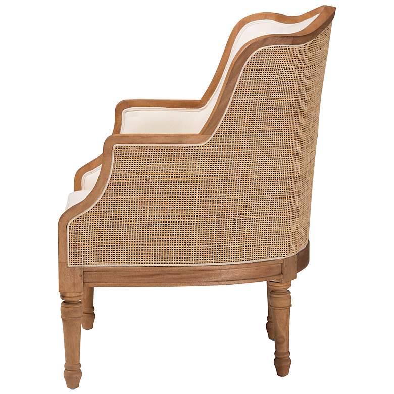 Image 7 Baxton Studio Elizette Honey Oak Wood Accent Chair more views