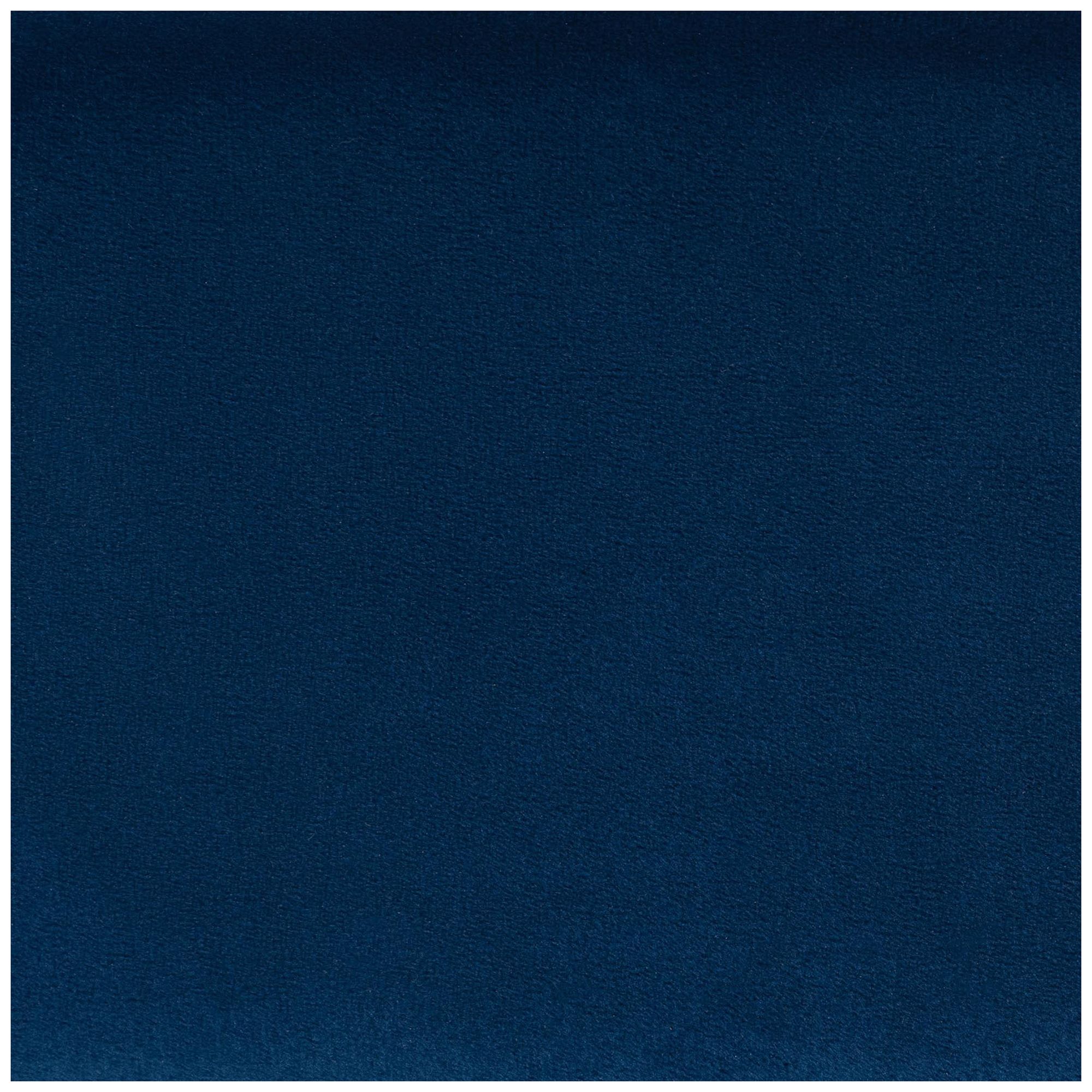 Baxton Studio Elora Modern Navy Blue Pleated Velvet Queen Size Storage Bed