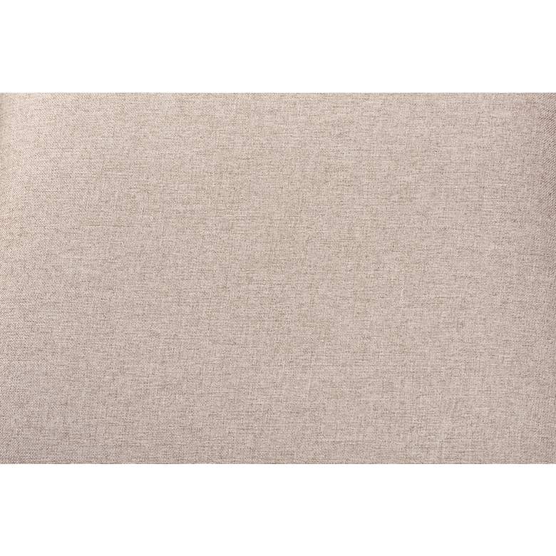 Image 6 Baxton Studio Estelle Beige Fabric 5-Piece Dining Set more views