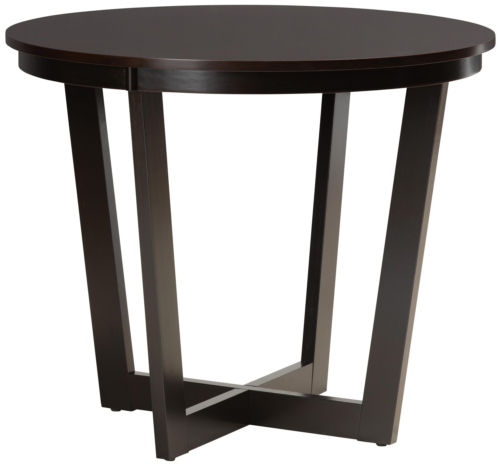 Baxton Studio Estelle Gray Fabric 5-Piece Dining Set