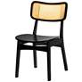 3_Baxton Studio Estera Dark Brown Finished Wood and Rattan 7-Piece Dining Set more views