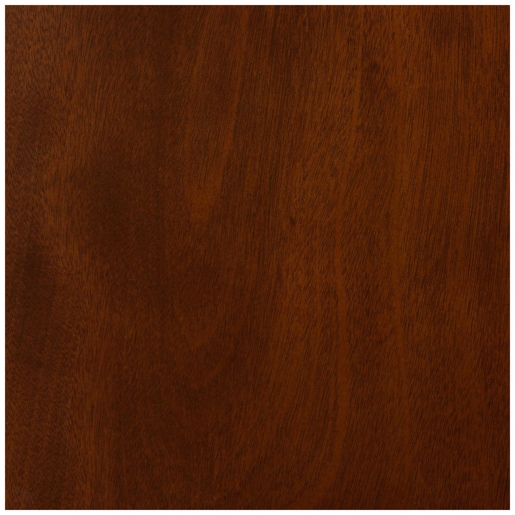 Baxton Studio Estera Mid Century Wood and Rattan 7-Piece Dining Set