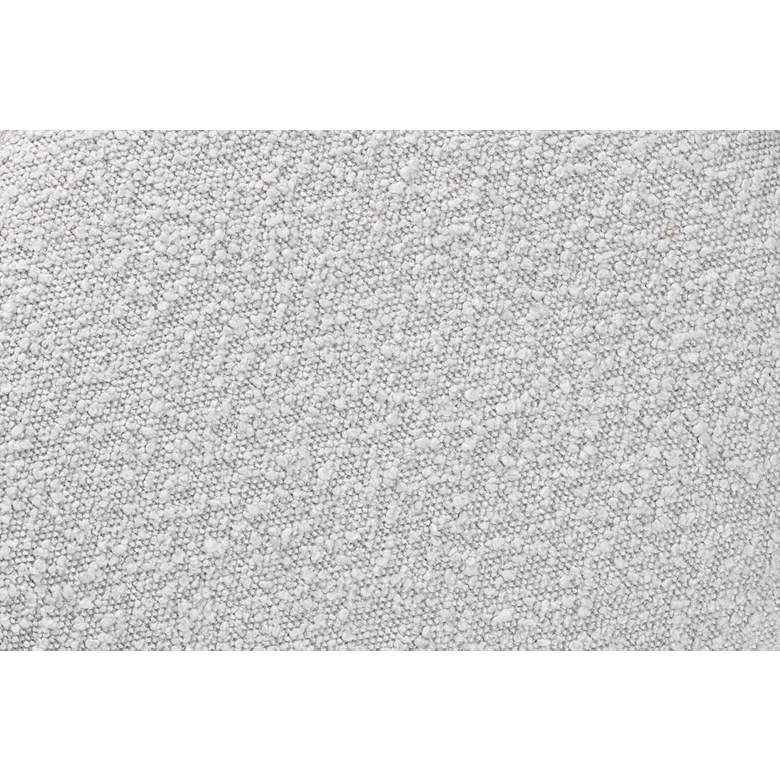 Image 5 Baxton Studio Fisk Light Gray Ottoman Footstool more views