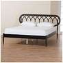 1_Baxton Studio Florica Art Deco Black Wood Queen Platform Bed