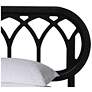 6_Baxton Studio Florica Art Deco Black Wood Queen Platform Bed more views