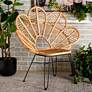 1_Baxton Studio Garan Natural Brown Accent Chair