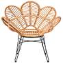5_Baxton Studio Garan Natural Brown Accent Chair more views