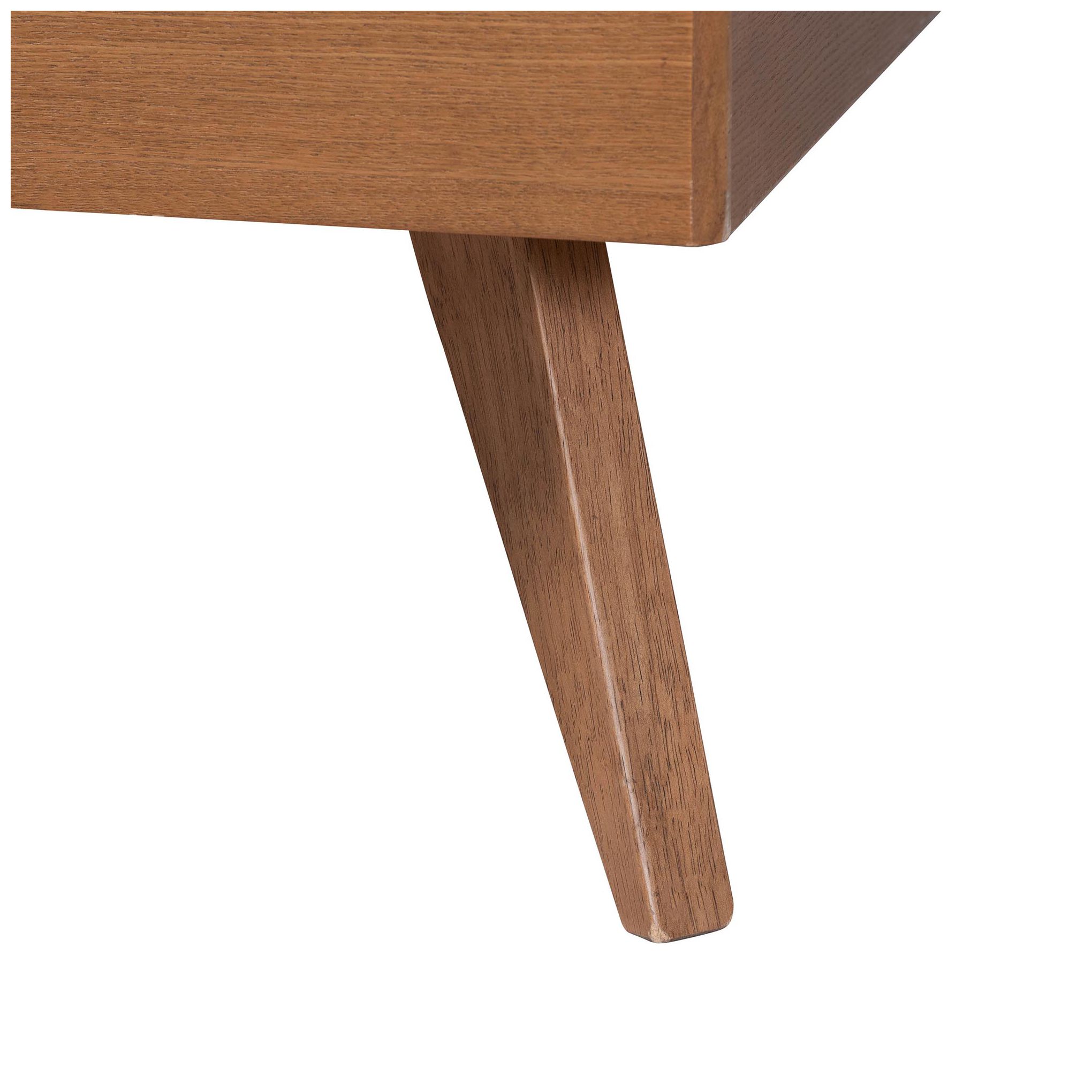 Image 6 Baxton Studio Gemma Platform Bed - with Slatted Wood Headboard, Queen more views