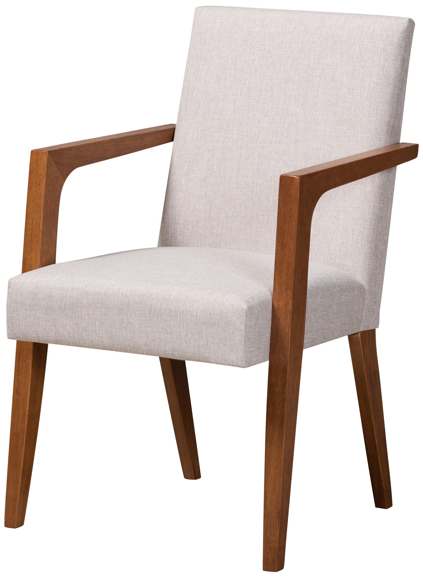 Image 5 Baxton Studio Glenda Walnut Brown Wood 5-Piece Dining Set more views