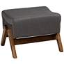 2_Baxton Studio Hanson Dark Gray Fabric Ottoman