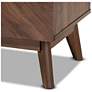 7_Baxton Studio Hartman Walnut Brown Finished Wood 2-Drawer Nightstand more views