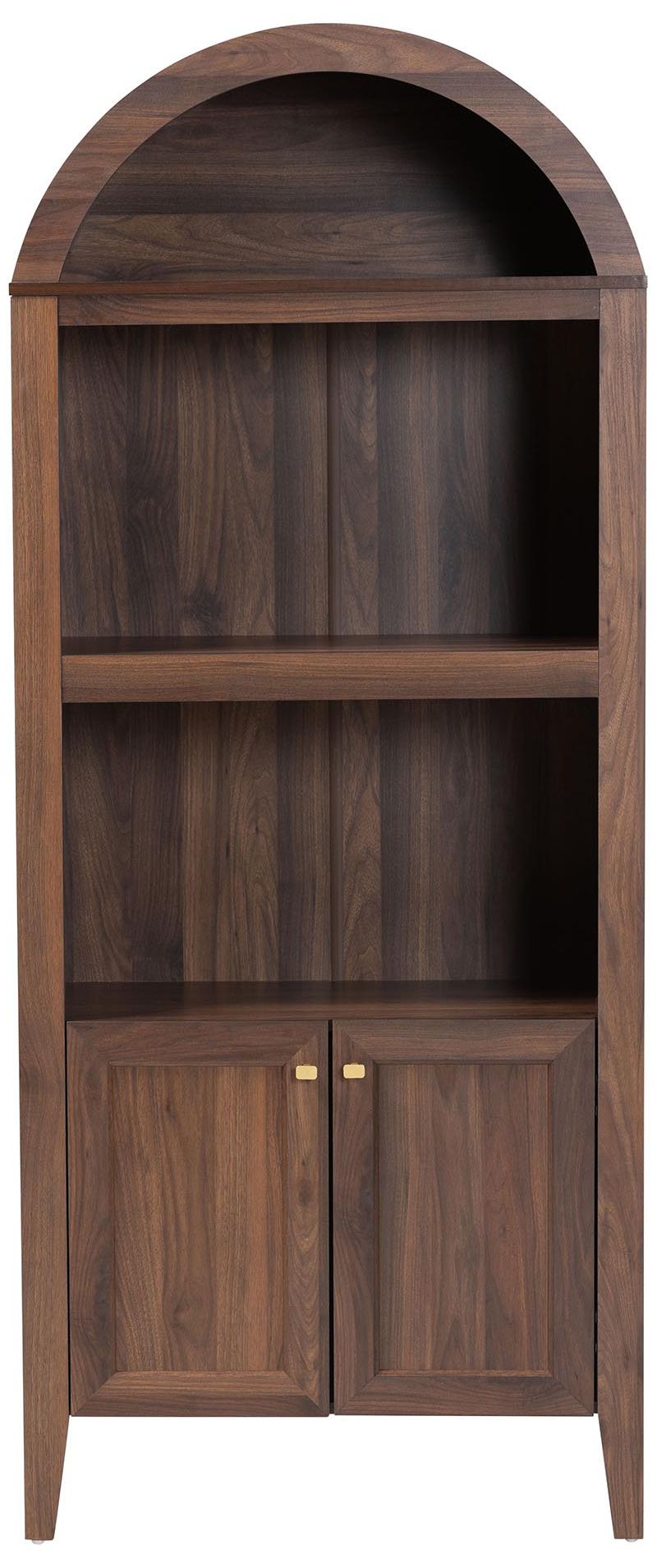 Image 4 Baxton Studio Hayes Wood Cabinet with Arch Top - with Soft-Close Doors more views