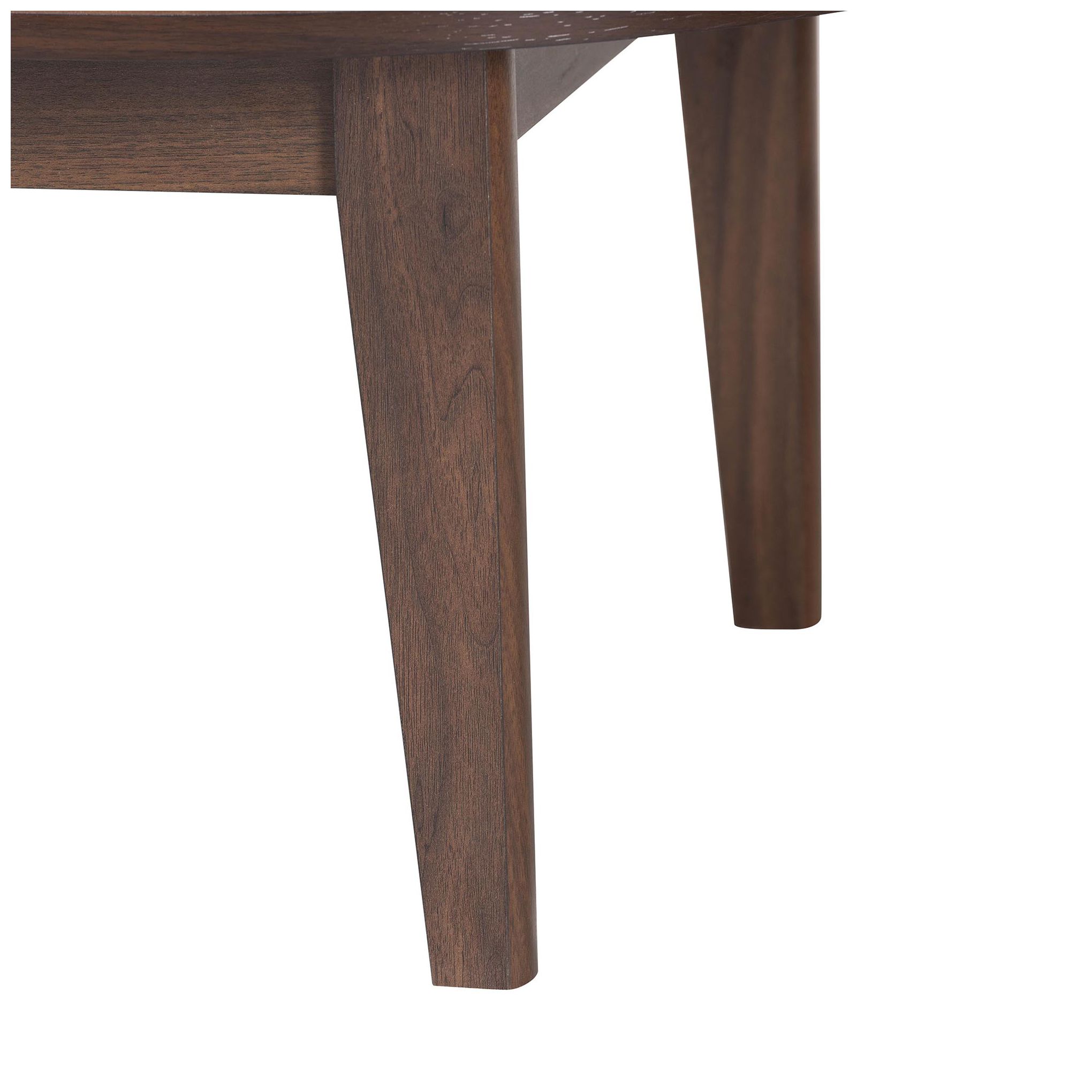 Baxton Studio Hayes Wood Writing Desk - Oval Desk with Locking Drawer