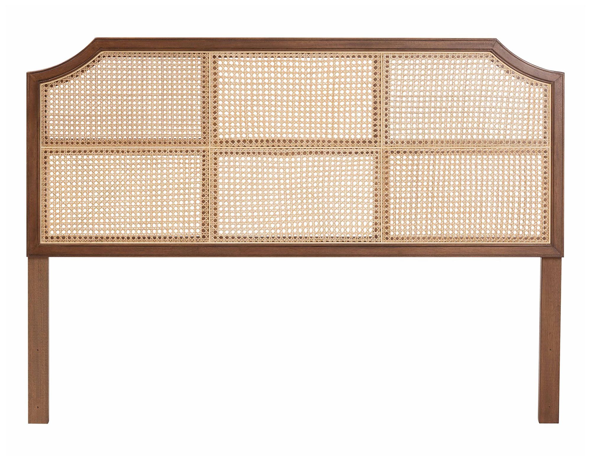 Image 4 Baxton Studio Hermine Bamboo Woven Backrest Panel Queen Size Headboard more views