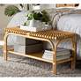 1_Baxton Studio Himari Modern Bohemian Natural Brown Rattan Accent Bench