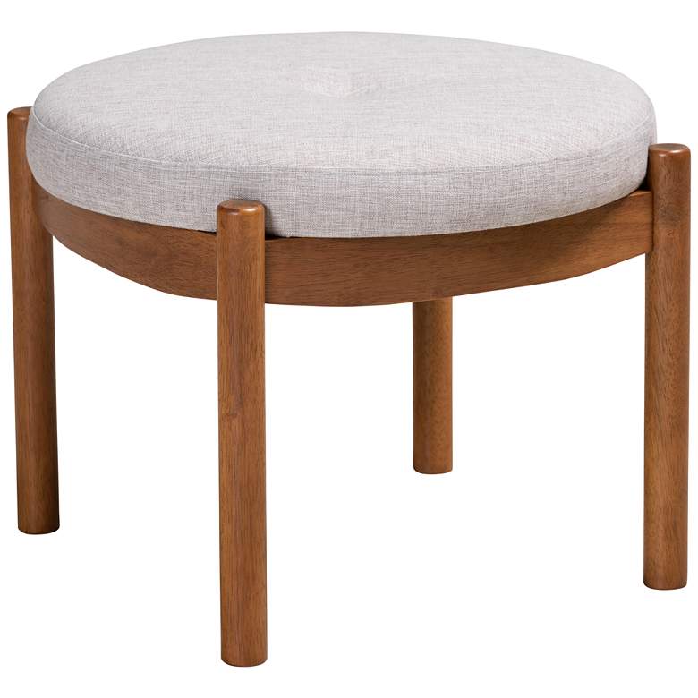 Image 2 Baxton Studio Iliana Ottoman Footstool