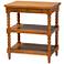 Baxton Studio Imogene 26"W Walnut Brown 1-Drawer End Table