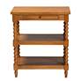 4_Baxton Studio Imogene 26"W Walnut Brown 1-Drawer End Table more views
