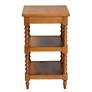 5_Baxton Studio Imogene 26"W Walnut Brown 1-Drawer End Table more views