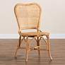 1_Baxton Studio Irene Natural Brown Rattan Dining Chair